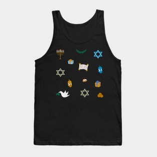 Hanukkah Doodles Sticker Pack Tank Top